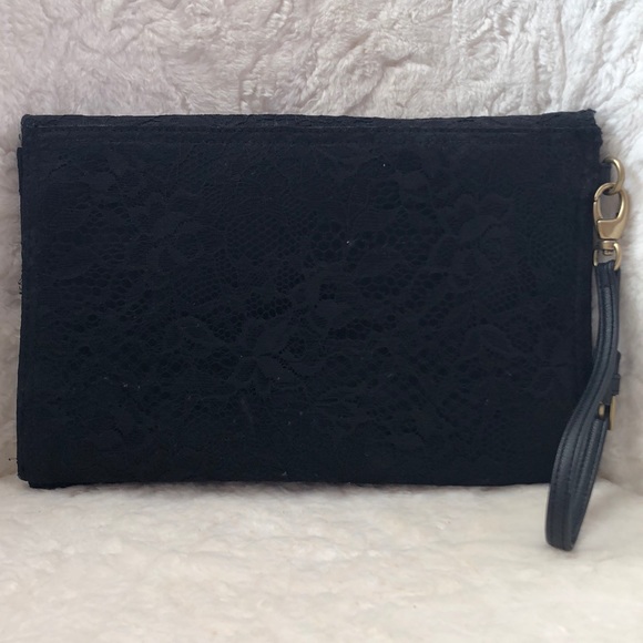 [5 for $25] Jason Wu for Target black lace clutch - Picture 4 of 4